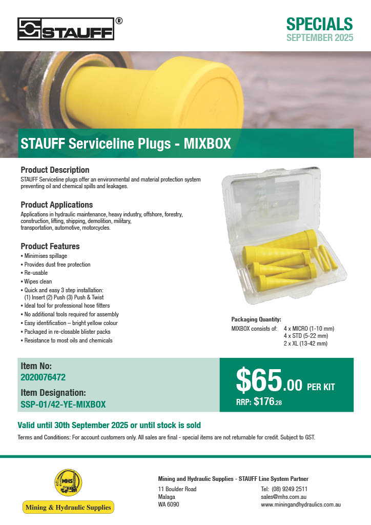 MHS STAUFF September Special